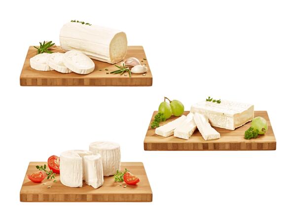 Spécialités de fromage de chèvre (valable uniquement en Suisse romande)