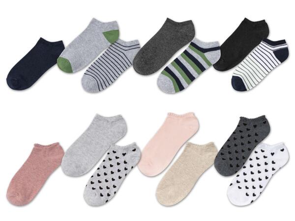 Kinder Sneakersocken, 7 Paar