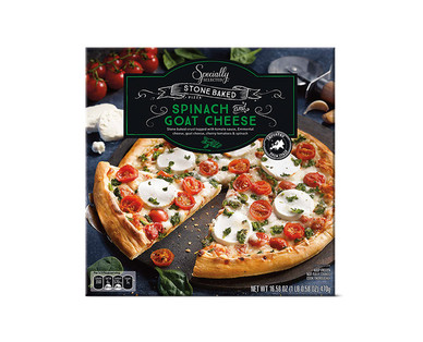 Specially Selected Stone Baked Spinach & Goat Cheese Pizza
