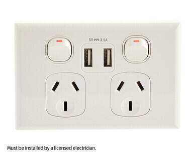 Double USB Powerpoint