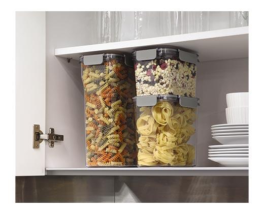 Crofton 3-pack Pantry Containers With Latching Lids - Aldi - Us 