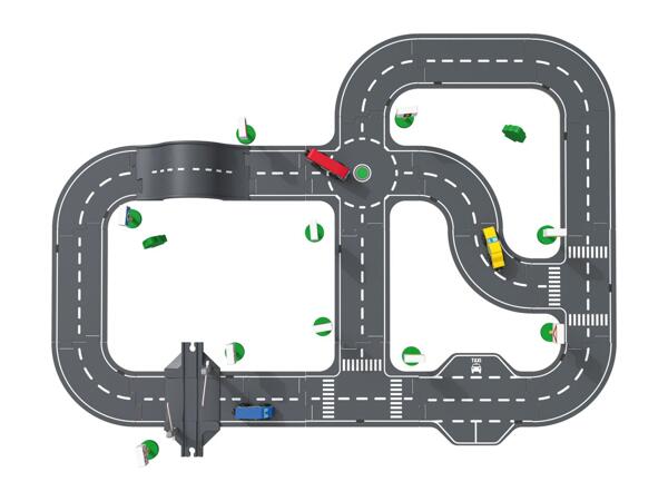 Playtive City Road/​Racetrack Road