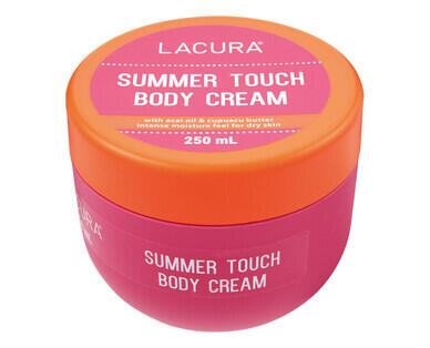 Lacura Summer Touch Booty Balm or Body Cream 250ml