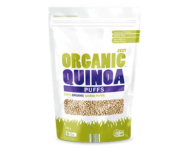 Just Organic Quinoa Puffs 150g