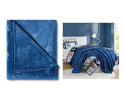 Huntington Home Twin or Full Fall Plush Blanket