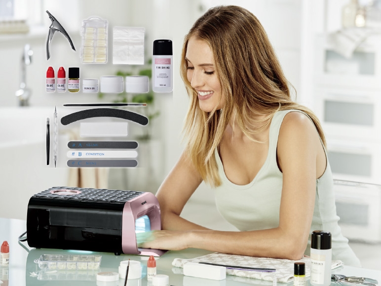 SILVERCREST PERSONAL CARE 45W Nail Studio Set