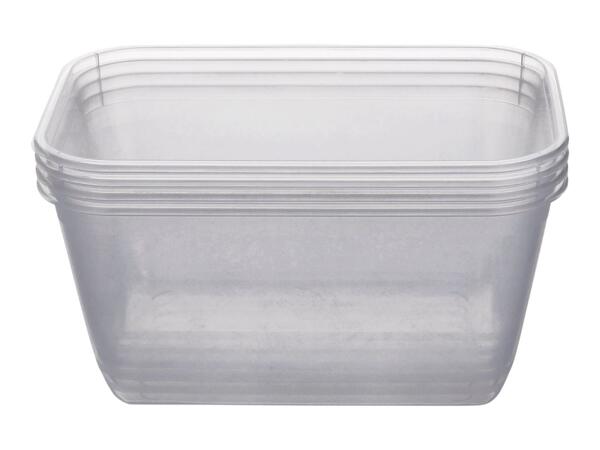 Silvercrest 2.5L Food Storage Containers - 4 Pack