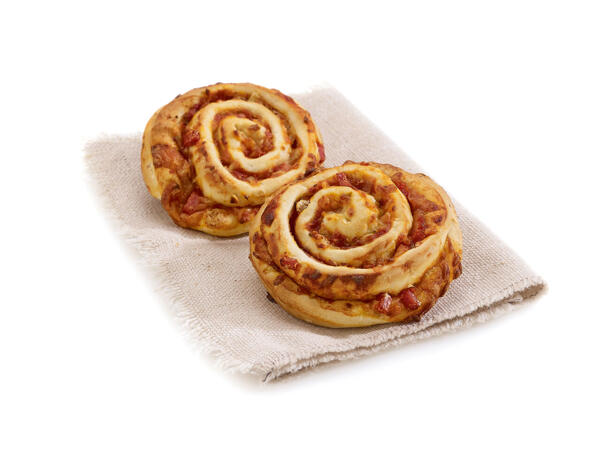 Pizza swirl jambon-fromage