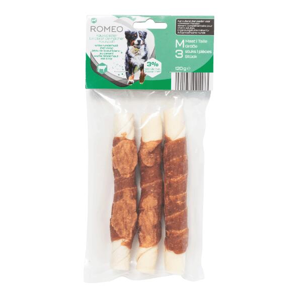 ROMEO(R) 				Rouleaux à mâcher pour chiens