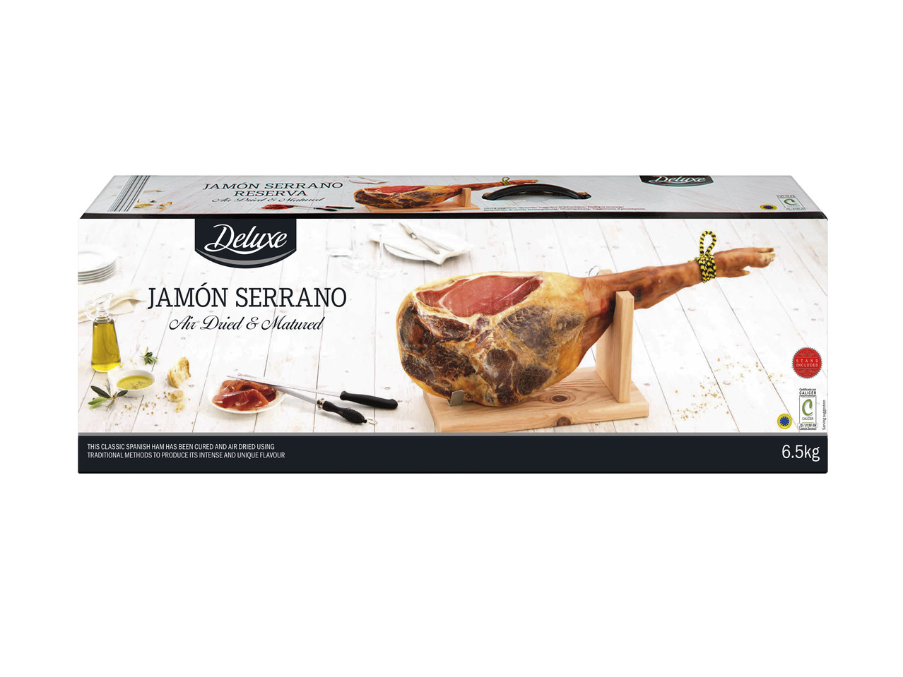 Deluxe Jamón Serrano Ham Leg1