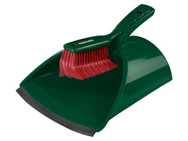 Outdoor Dustpan and Brush