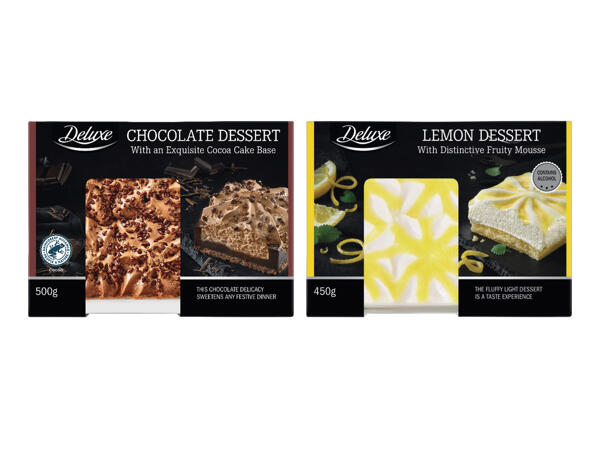 Choklad-/ Citronmousse