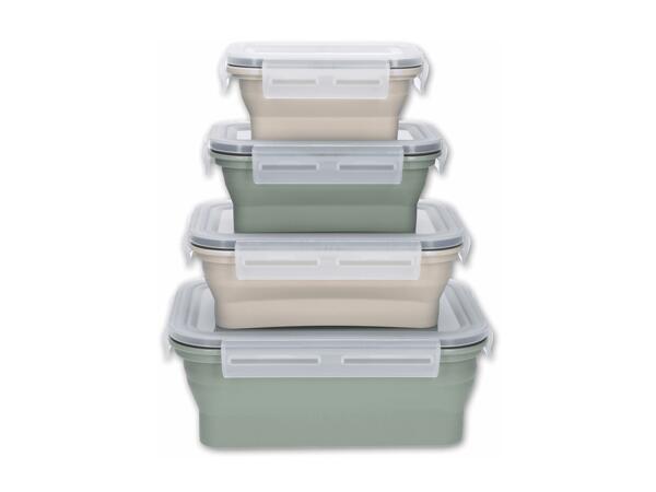 Faltbare Frischhaltedosen oder Lunchbox