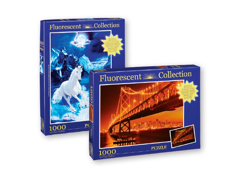 Clementoni(R) Fluorescent Puzzle