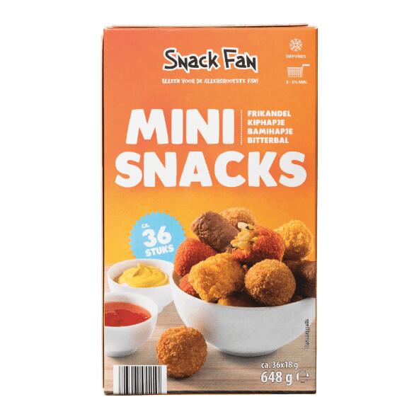 SNACK FAN 				Mini snacks