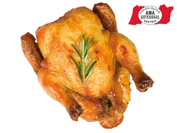 Frisches Hendl bratfertig
