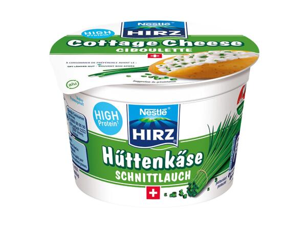 Cottage cheese Hirz Nestlé à la ciboulette