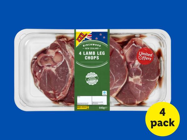 Birchwood 4 Lamb Leg Chops