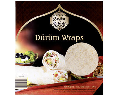 SCHÄTZE DES ORIENTS
DÜRÜM WRAPS