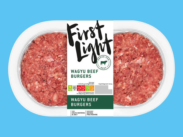 First Light 2 Wagyu Beef Burgers