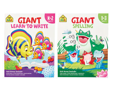 School Zone Giant Workbooks