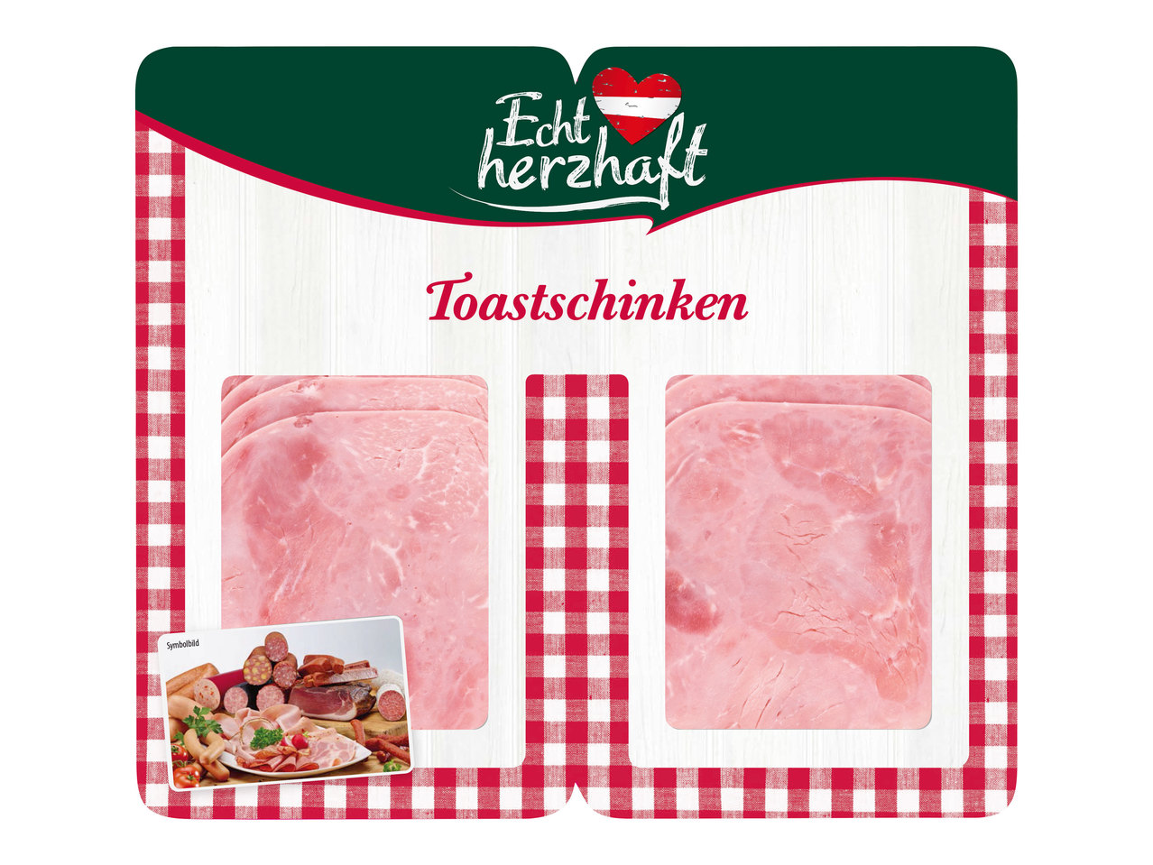 ECHT HERZHAFT Toastschinken
