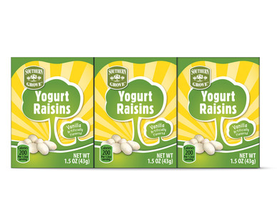 Southern Grove Vanilla Yogurt Raisins