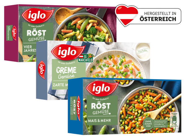 Iglo Röstgemüse oder Cremegemüse