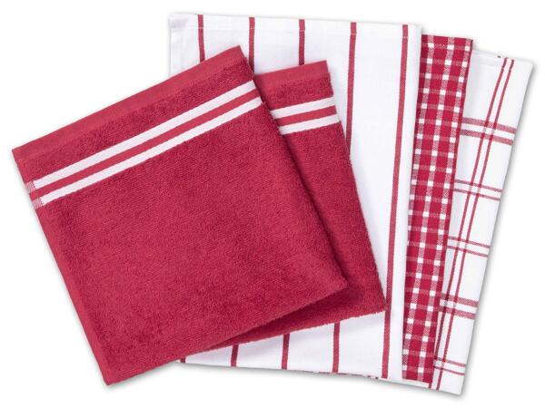 Küchentuch-Set, 5-teilig