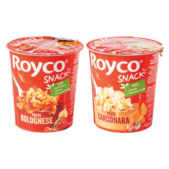 ROYCO(R) 				Snack de pâtes