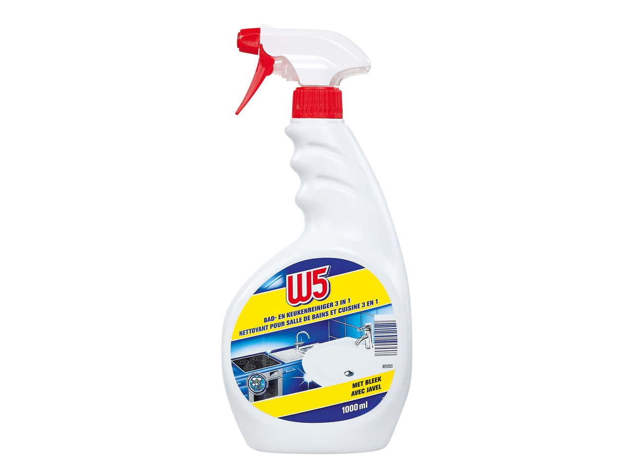 Bad- en keukenreinigingsspray 3-in-1