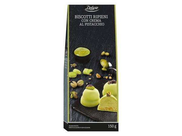 Cookies with Pistachio Cream Filling