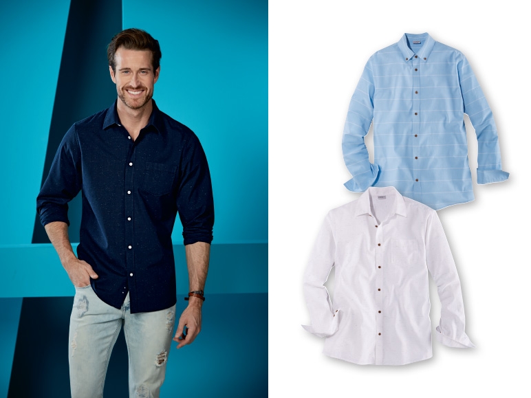 Livergy Men's Long-Sleeved Shirt