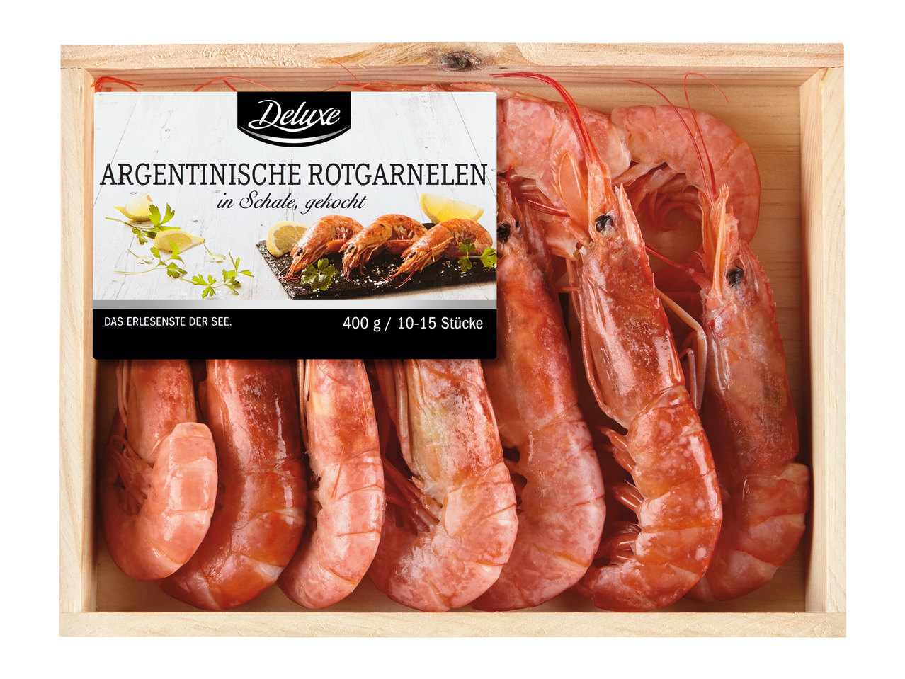 DELUXE Argentinische Rotgarnelen