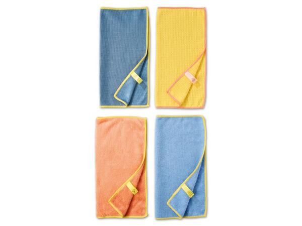 Mikrofasertücher-Set, 4-teilig
