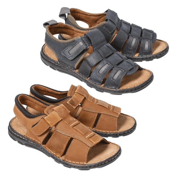 Sandales en cuir pour hommes