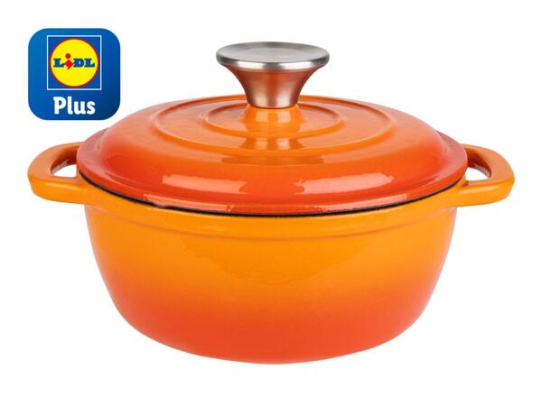 Livarno Home 1.3L Cast Iron Casserole Dish