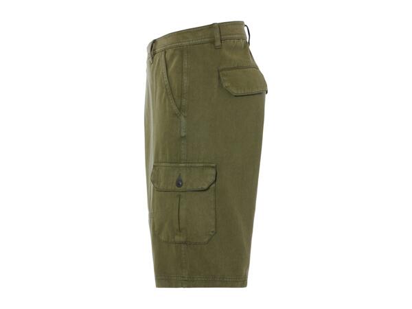 Livergy Men's Green Cargo Shorts