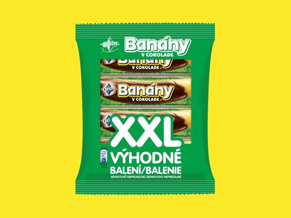 ORION BANÁNY V ČOKOLÁDĚ / LEDOVÉ KAŠTANY / KOFILA