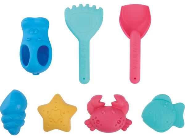 Mala com Brinquedos de Praia