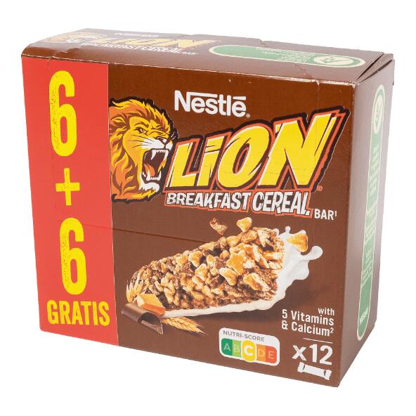NESTLÉ LION(R) 				Barres aux céréales, 12 pcs