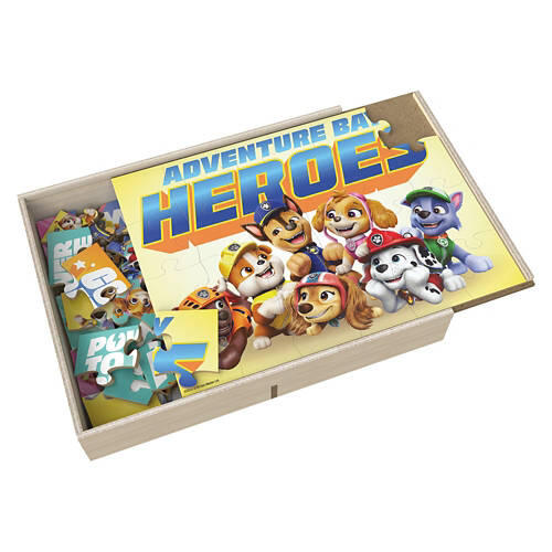 5 Piece Children's Wooden Puzzle - Paw Patrol