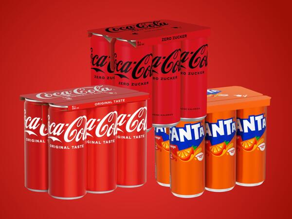 Cola, Cola Zero oder Fanta
