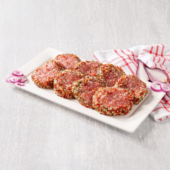 Hamburgers de porc, 8 pcs