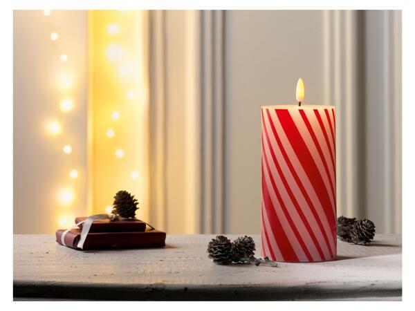 Real wax LED candle