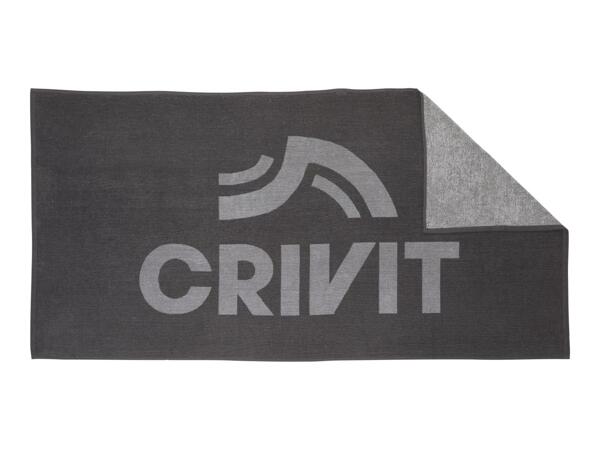 Crivit Grey Beach Towel