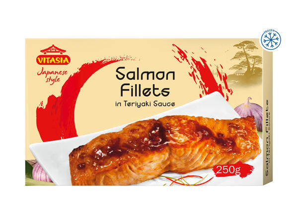 Vitasia Salmon Fillets in Teriyaki Sauce