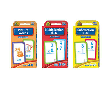 School Zone Flash Cards