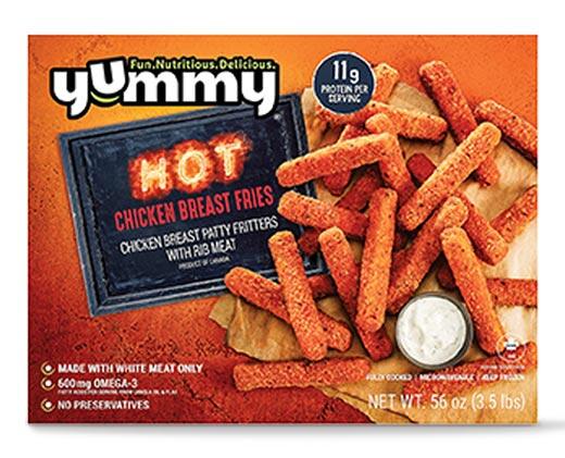 Yummy 
 Hot Chicken Fries