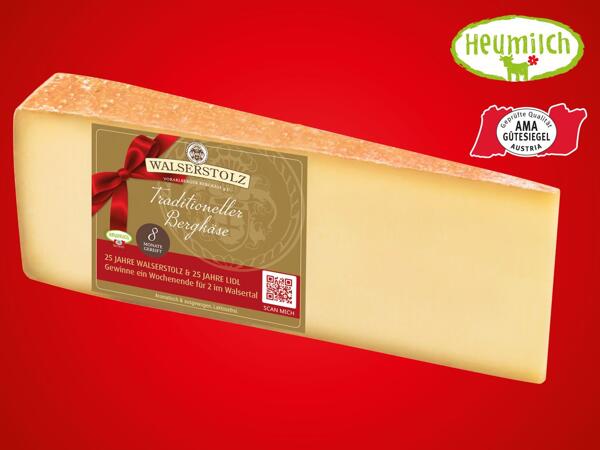„Unser Traditioneller" Heumilch Bergkäse